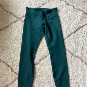 Lululemon Wunder Under Leggings - Dark Green